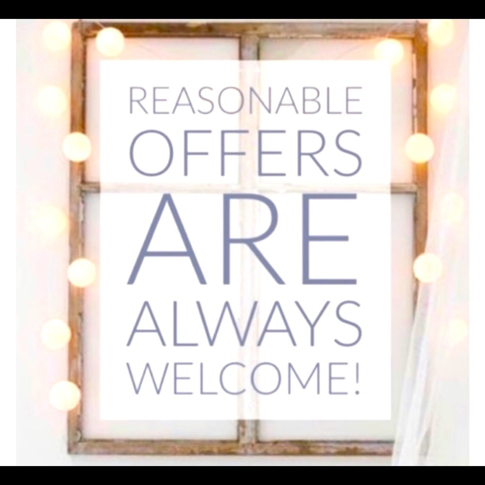 ✨ All Offers Welcome! ✨